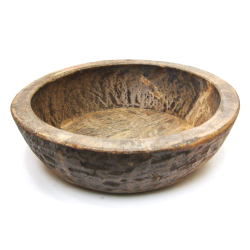 Misa z drewna egzotycznego Brąz 44cm głęboka